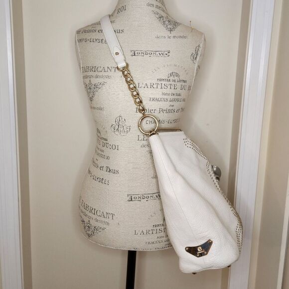 Bruno Magli white leather purse - Picture 3 of 15